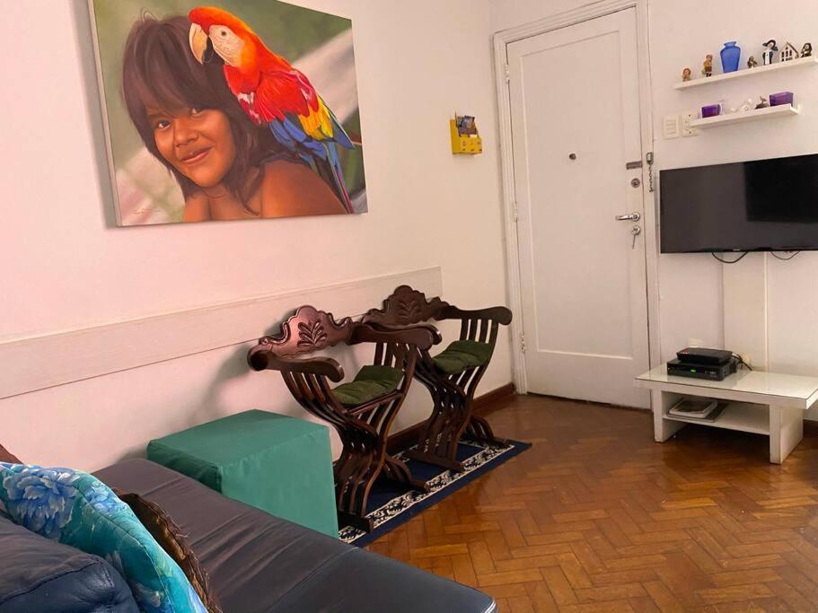 Charmoso Apartamento Na Av. Atlantica, Copacabana Rio de Janeiro Exterior photo